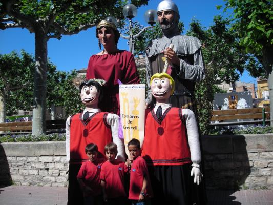 COLLA GEGANTERA ELS ESMARRIS DE CREIXELL