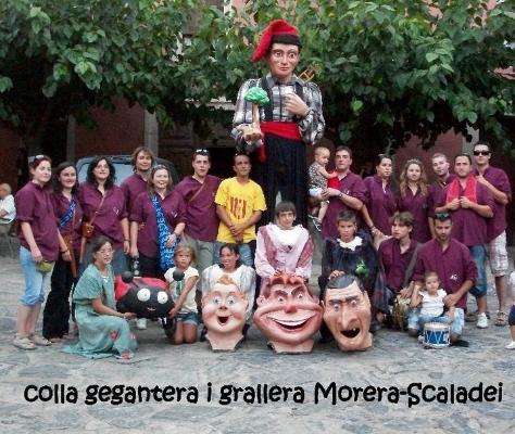 colla gegantera i grallera de La Morera de Montsant i Scala Dei