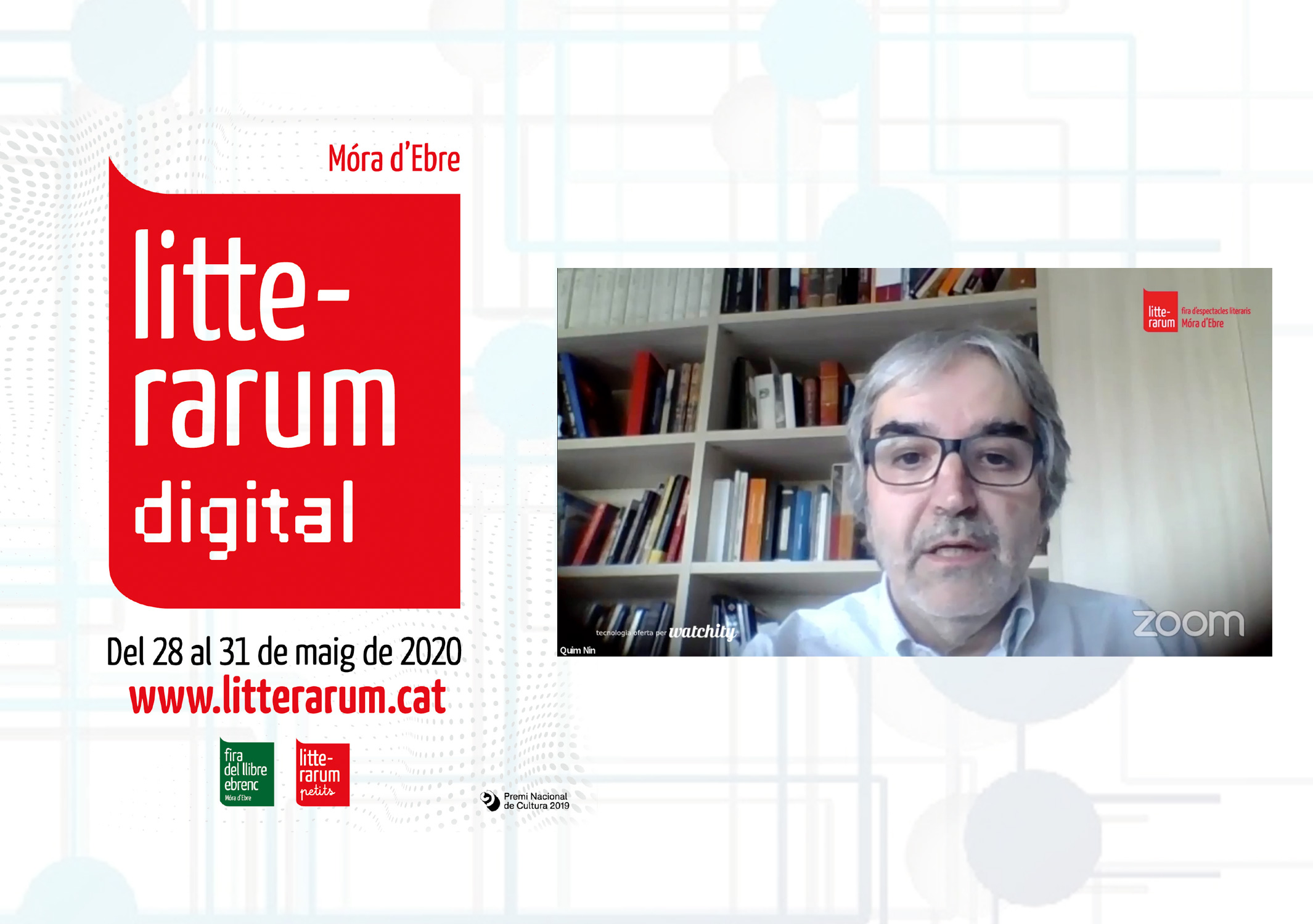 Móra d’Ebre acull del 28 al 31 de maig la Fira Litterarum adaptada al format digital