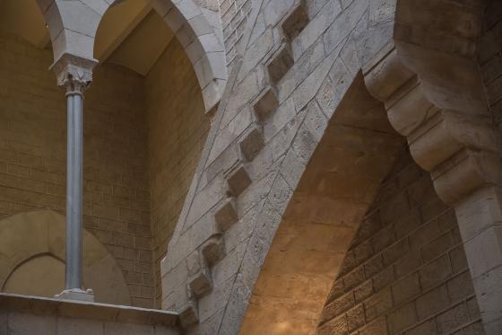 Detall interior del pati
