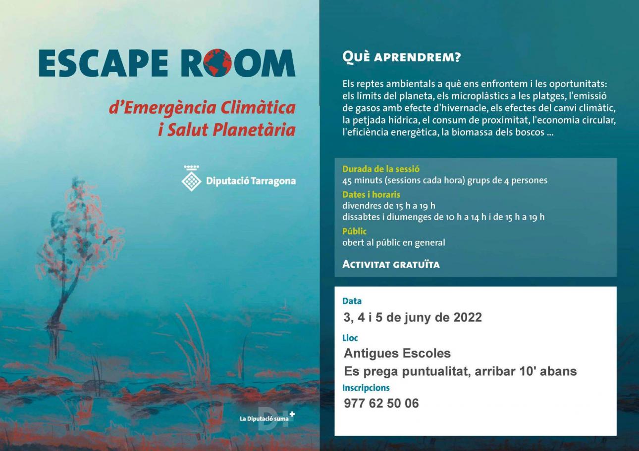 Cartell Perafot Escape room