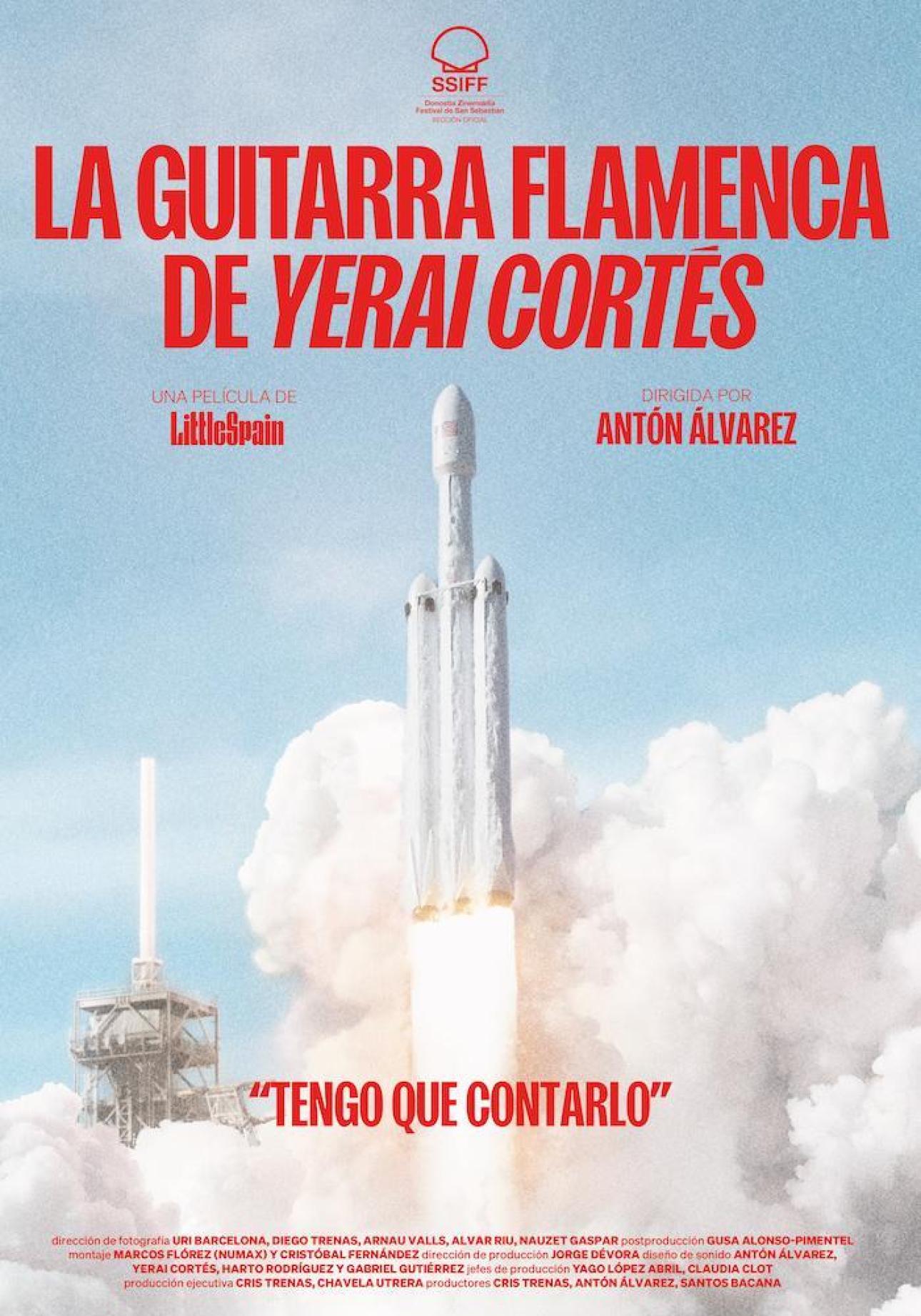 Cartell de La guitarra flamenca de Yerai Corté
