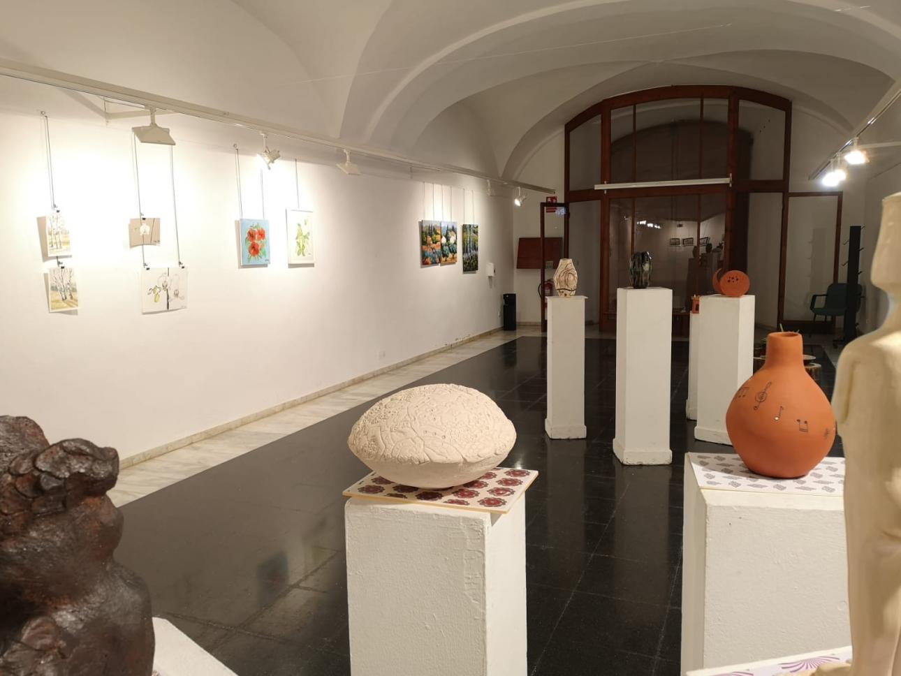 Oberta al públic l'exposició de les obres de l'alumnat del Taller d'Art