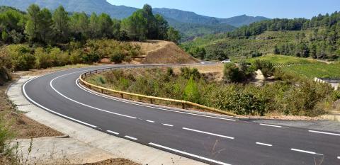 La Diputació de Tarragona millora la seguretat viària en diferents punts de l’Alt Camp i el Priorat