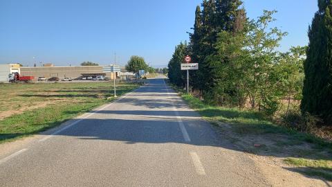 Es tracta de la carretera TV-7042 entre Montblanc i Rojals