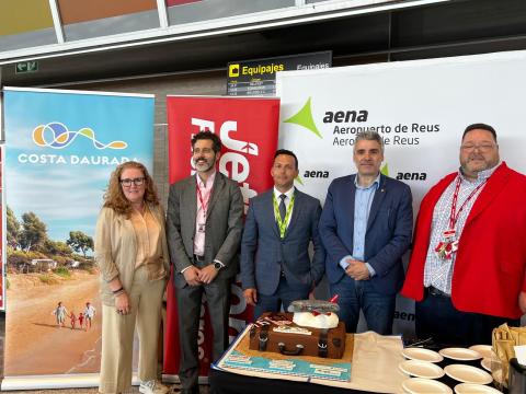 Inauguració dels dos nous vols de Jet2.com