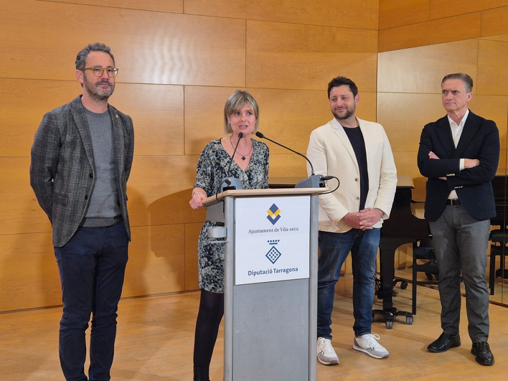Aquest nou conveni de col·laboració entre la Diputació de Tarragona i l’Ajuntament de Vila-seca preveu destinar 1.040.000 euros per a finançar l’Escola i Conservatori de Música