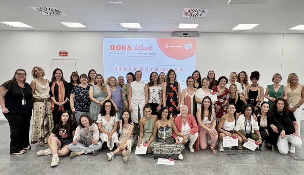 La presidenta de la Diputació de Tarragona, Noemí Llauradó, ha estat l’encarregada de cloure la jornada al Centre d’Innovació i Formació Boca de la Mina